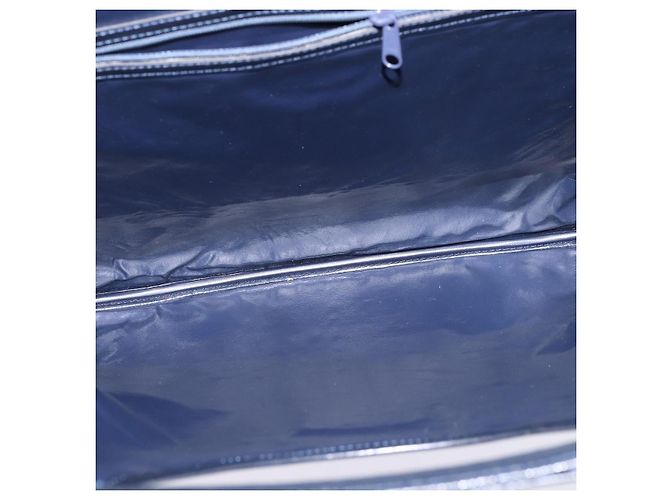 Céline Borsa Celine C Sulky in tela Blu navy - vista 5