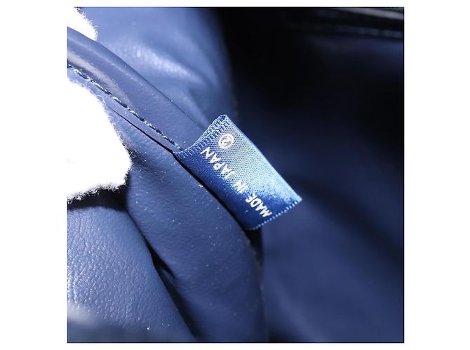 Céline Borsa Celine C Sulky in tela Blu navy - vista 6
