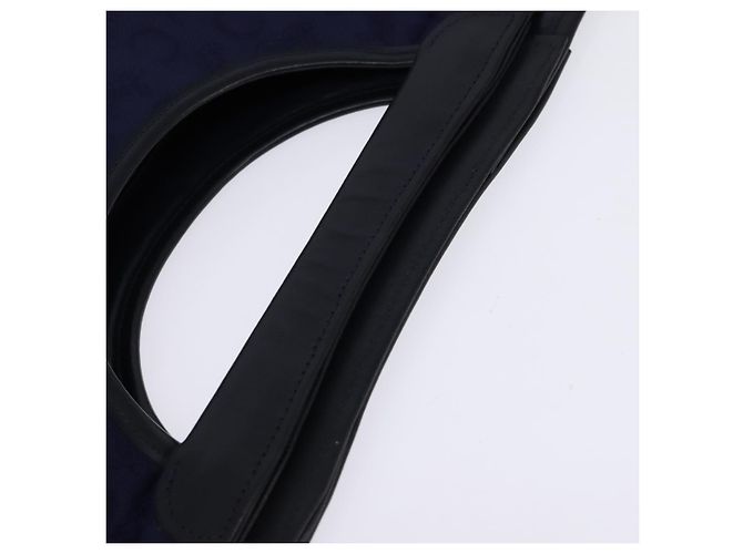 Céline Borsa Celine C Sulky in tela Blu navy - vista 7