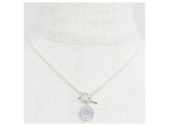 Collana in Argento Hermès Exlibris Emulette - vista 4