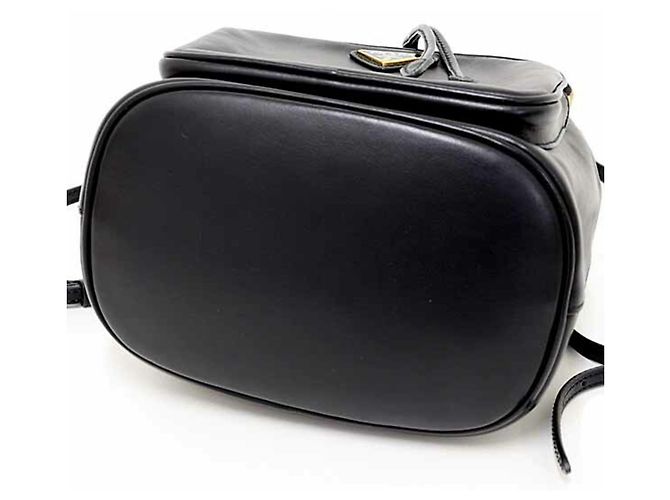 Saffiano Borsa a secchiello Duet di Prada in pelle di vitello nera Nero - vista 3