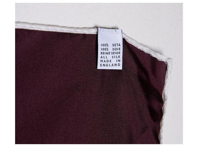 Autre Marque Kingsman de Drake’s, pañuelo burdeos Roja - vista 3