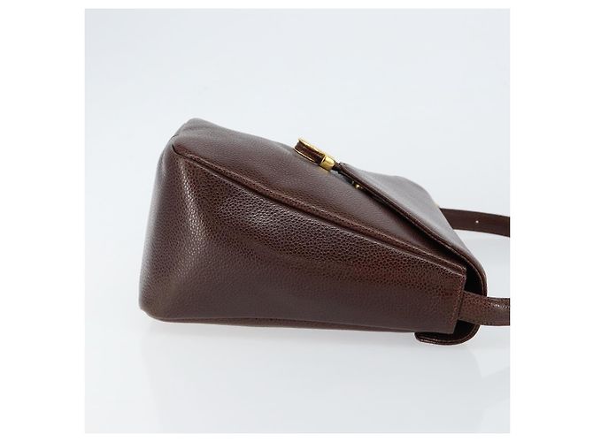 Givenchy Schultertasche aus Leder Braun - Ansicht 3