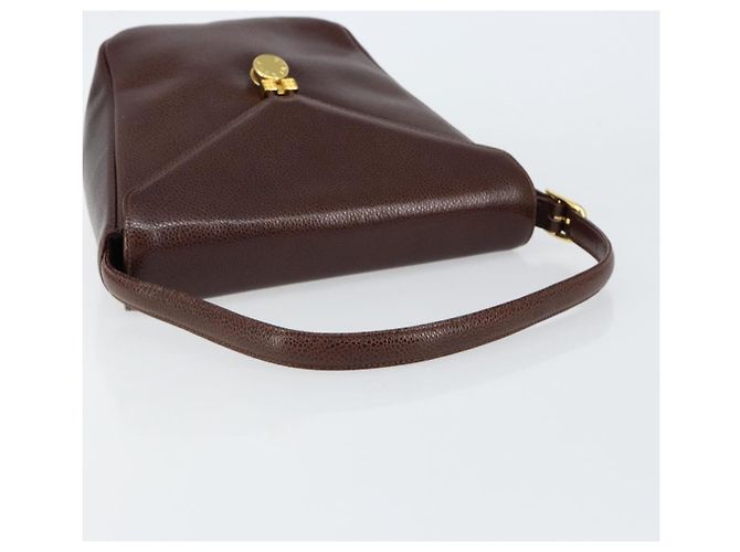 Givenchy Schultertasche aus Leder Braun - Ansicht 7