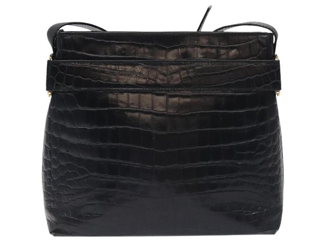 Borsa a spalla Vara in pelle Salvatore Ferragamo Nero - vista 2