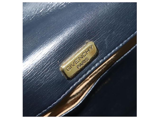 Givenchy Vintage 4G Leather Bleu Marine - vue 6