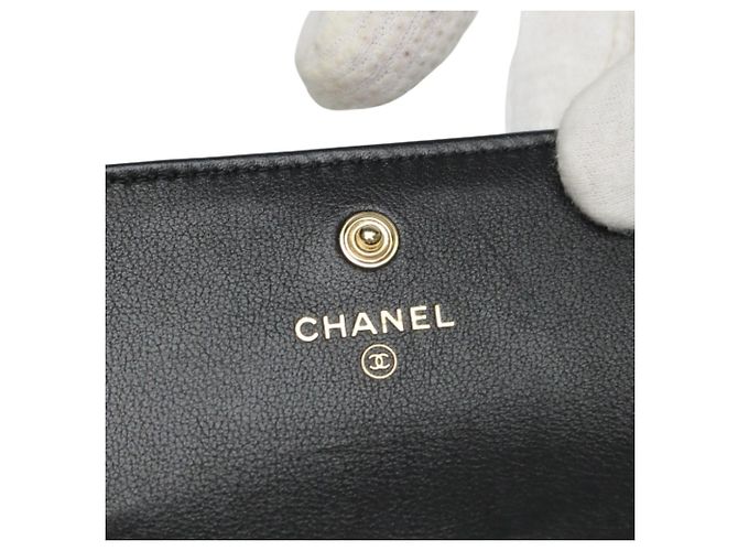 Borsa a Spalla Mini Matelassé CHANEL Nero - vista 12