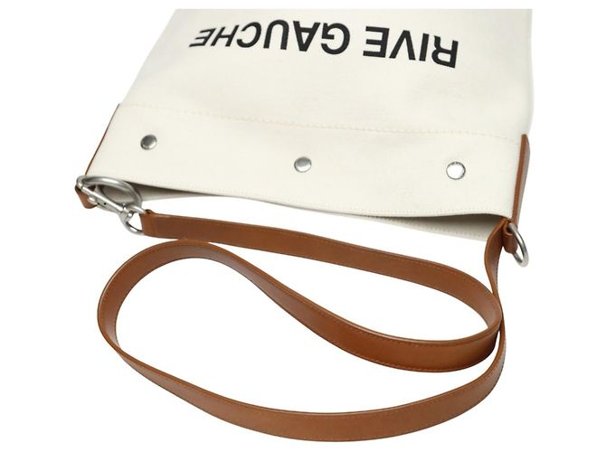 Borsa a Spalla in Tela Yves Saint Laurent Rive Gauche - vista 10