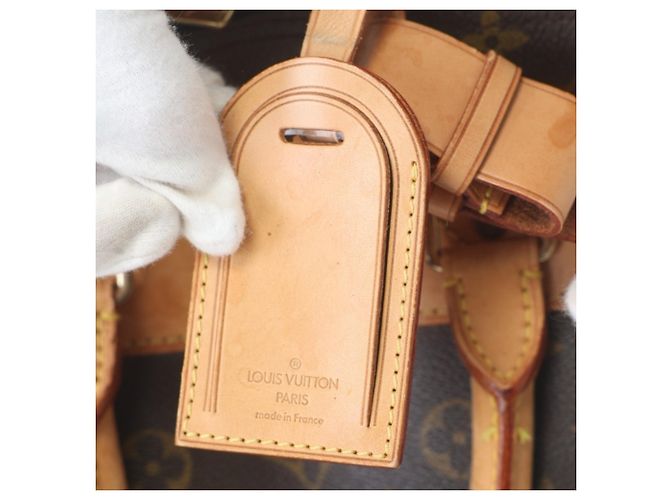 Borsa Boston Louis Vuitton in Tela Monogram Marrone - vista 10
