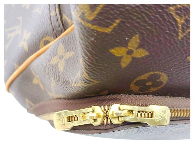 Borsa Boston Louis Vuitton in Tela Monogram Marrone - vista 13