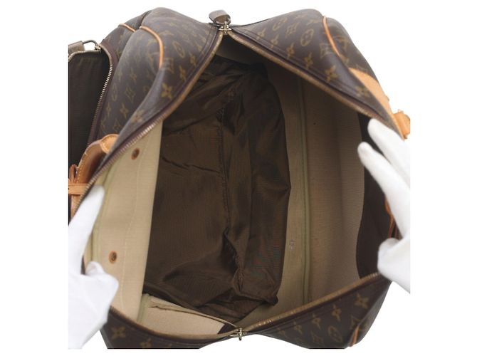 Borsa Boston Louis Vuitton in Tela Monogram Marrone - vista 15