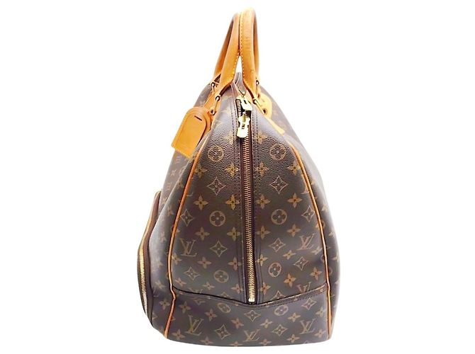 Borsa Boston Louis Vuitton in Tela Monogram Marrone - vista 3