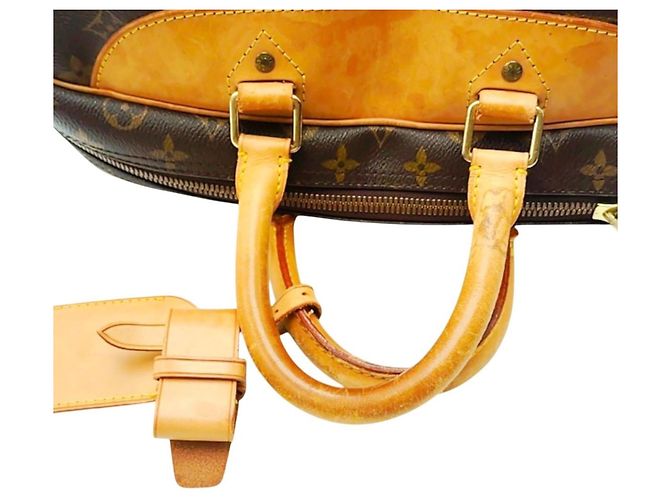 Borsa Boston Louis Vuitton in Tela Monogram Marrone - vista 9