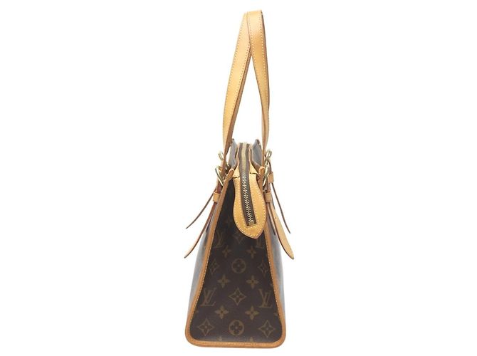 Borsa tote Popincourt Au Monogram di Louis Vuitton Marrone - vista 3