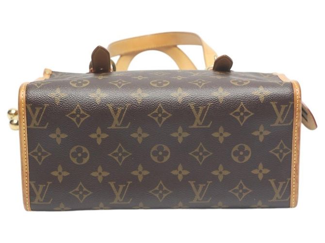 Borsa tote Popincourt Au Monogram di Louis Vuitton Marrone - vista 4