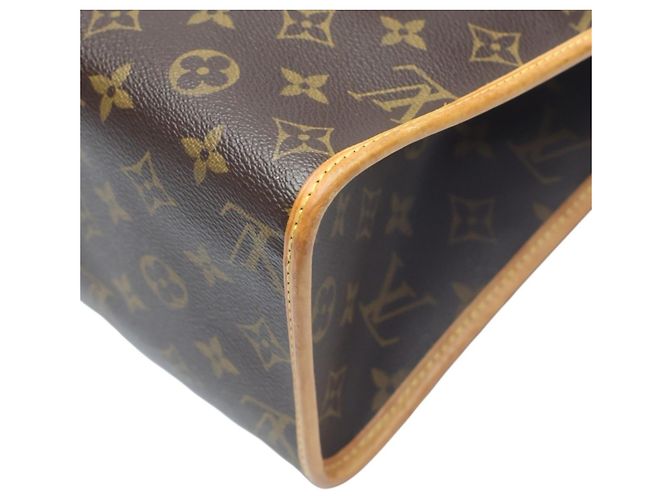 Borsa tote Popincourt Au Monogram di Louis Vuitton Marrone - vista 8