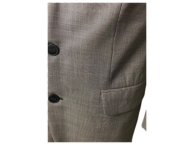Giacca Yves Saint Laurent per Uomo Nero Bianco - vista 2