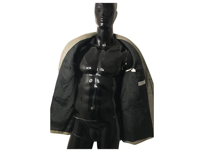 Giacca Yves Saint Laurent per Uomo Nero Bianco - vista 3