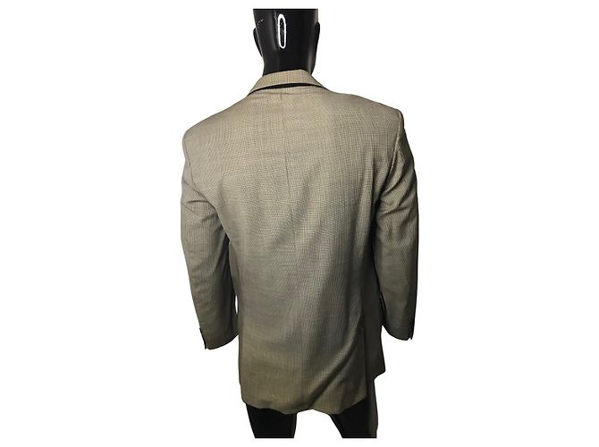 Giacca Yves Saint Laurent per Uomo Nero Bianco - vista 4