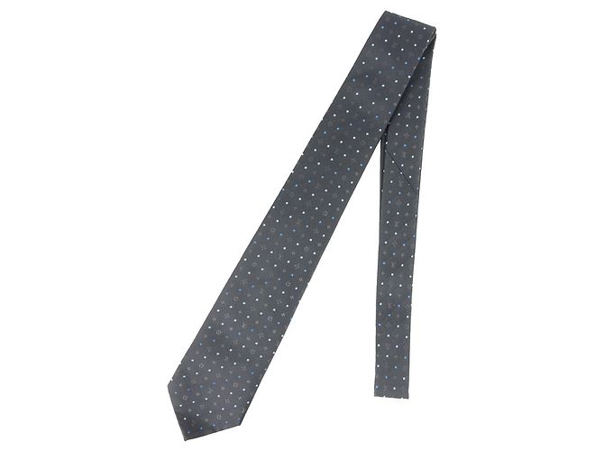 Louis Vuitton Monogram Dot Silk Cravate Tie - view 2