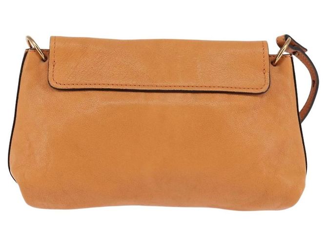 Chloé Borsa a tracolla in pelle Chloe Elsie Arancione - vista 2