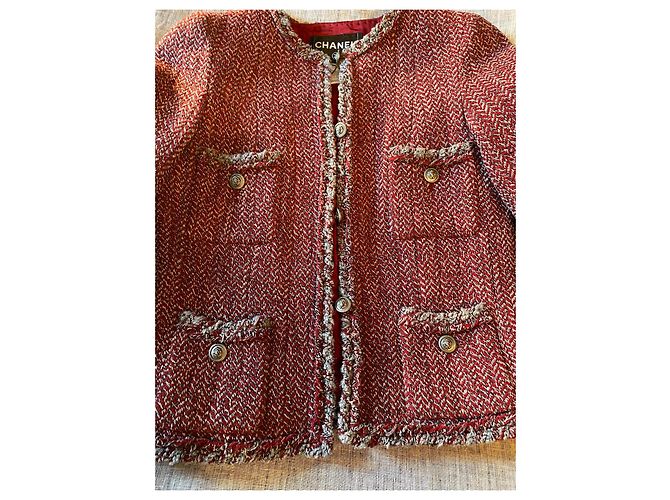 Cambon La piccola giacca Chanel Bordò - vista 2