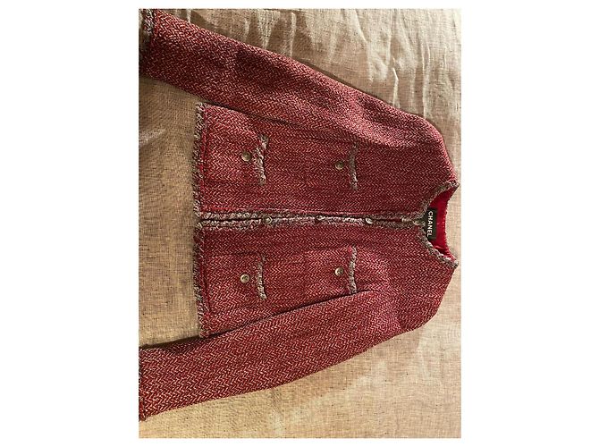 Cambon La piccola giacca Chanel Bordò - vista 6