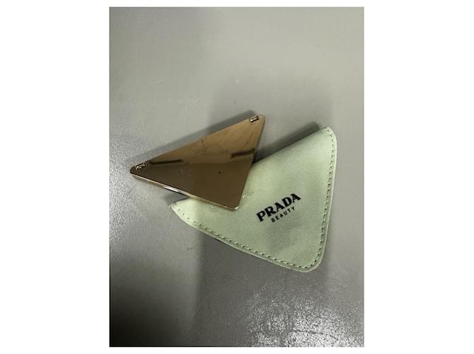 Prada Doppelter Metallspiegel Silber - Ansicht 3
