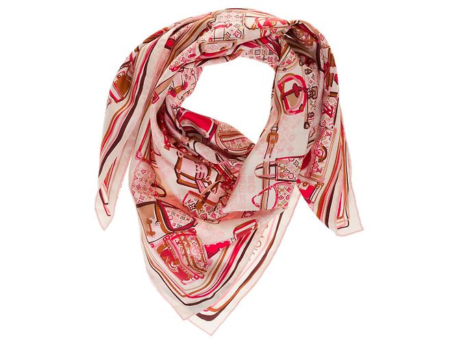 Accessorio LOUIS VUITTON in Seta Rosa - 1030909441 - vista 3