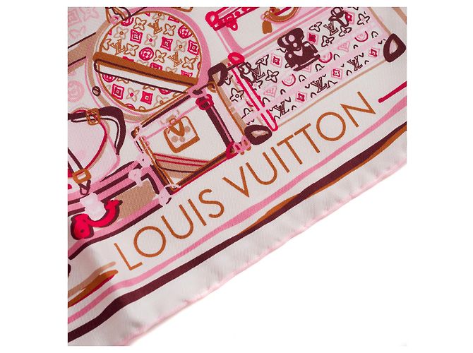 Accessorio LOUIS VUITTON in Seta Rosa - 1030909441 - vista 5