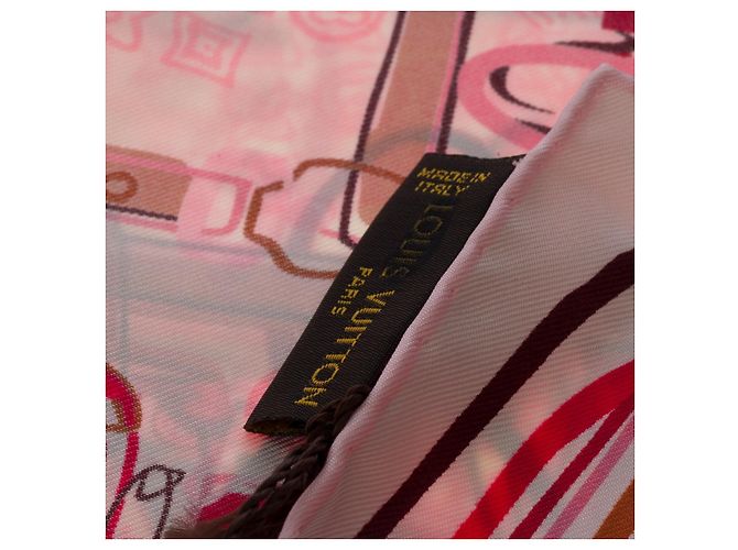 Accessorio LOUIS VUITTON in Seta Rosa - 1030909441 - vista 7