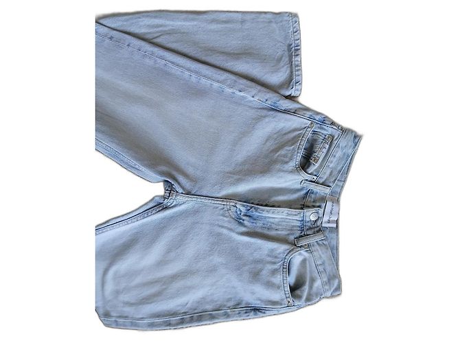 Jeans Rectos Calvin Klein Azul Oscuro Denim - vista 2