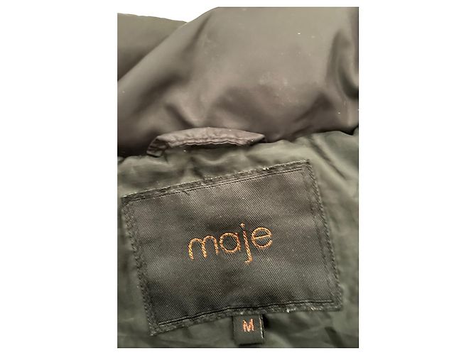 Doudoune MAJE 'MECENE' – Eleganza e comfort in stile francese ✨ Nero - vista 5
