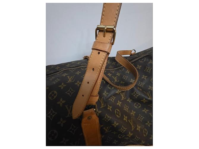 Louis Vuitton Keepall 70 Castaño - vista 11