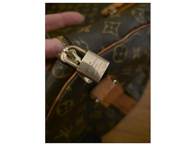 Louis Vuitton Keepall 70 Castaño - vista 13