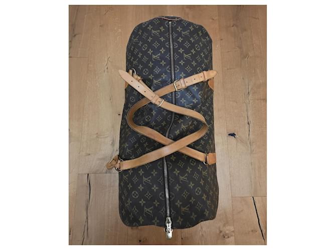 Louis Vuitton Keepall 70 Castaño - vista 2