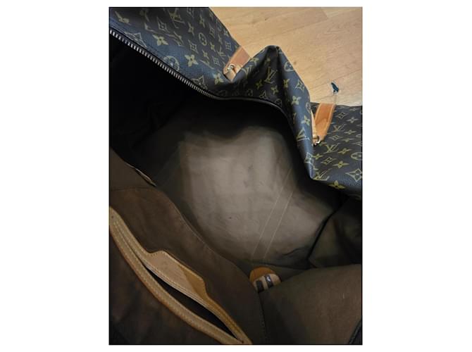Louis Vuitton Keepall 70 Castaño - vista 7