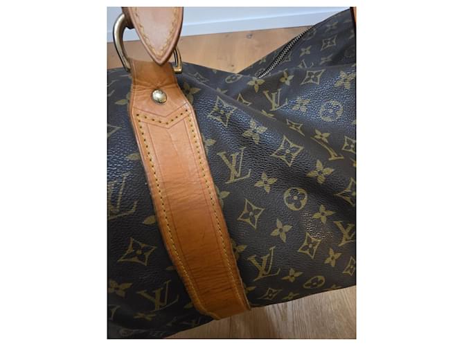 Louis Vuitton Keepall 70 Castaño - vista 8