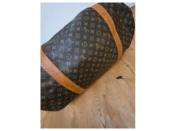 Louis Vuitton Keepall 70 Castaño - vista 9