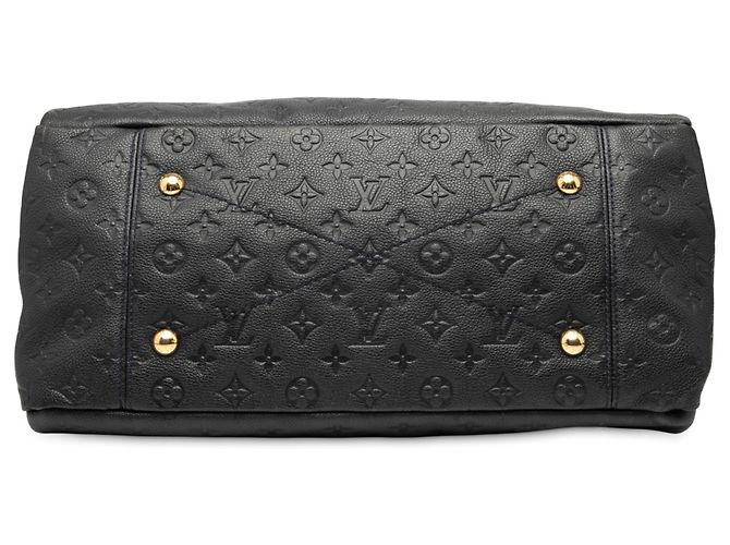 Louis Vuitton Artsy MM in Monogram Empreinte Blu Blu navy - vista 3