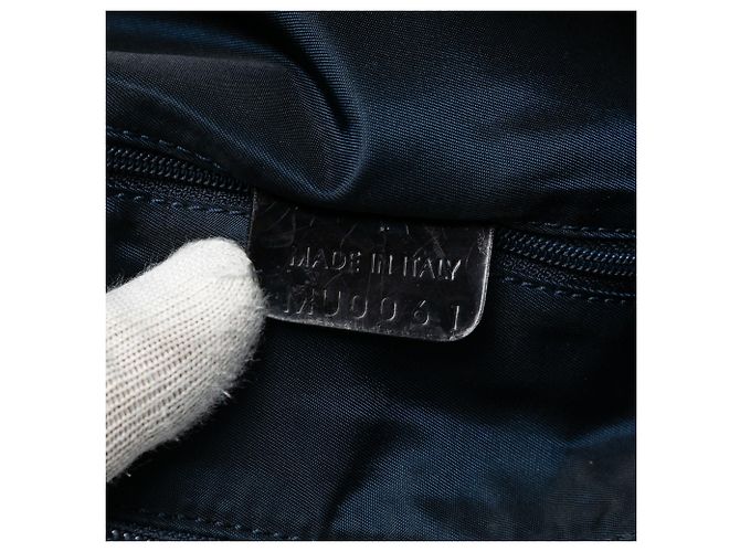 Dior Borsa a Tracolla in Denim Stampato Blu Speedway - vista 6