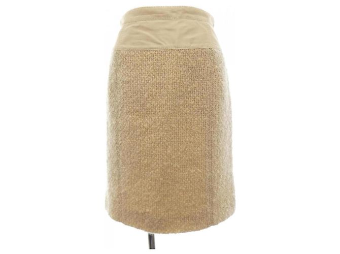 Completo Gonna e Giacca Louis Vuitton Beige - vista 3
