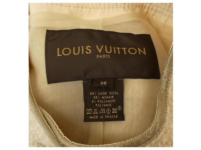 Completo Gonna e Giacca Louis Vuitton Beige - vista 7