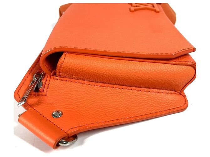 Borsa a tracolla Aerogram Louis Vuitton Arancione - vista 3