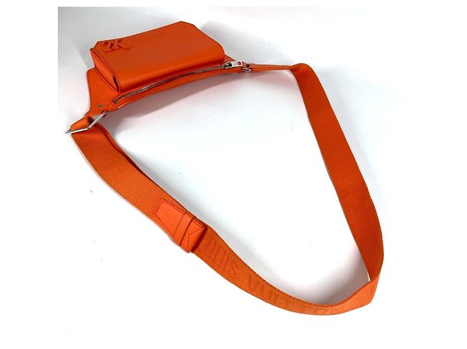 Borsa a tracolla Aerogram Louis Vuitton Arancione - vista 7