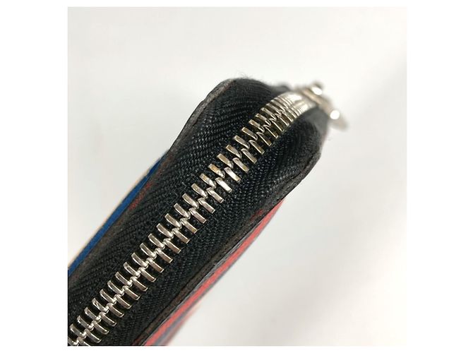Cartera Larga Zippy NM Damier Graphite Louis Vuitton Negro Multicolor - vista 12