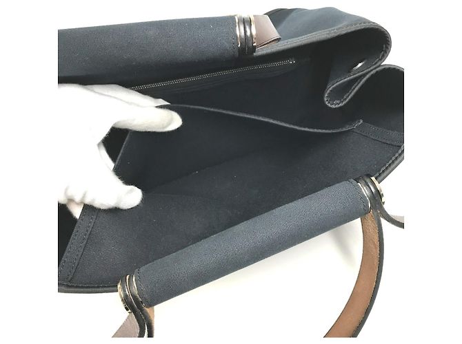 Hermès HERMES Cabag Elan PM Borsa a Spalla/Borsa Tote Blu navy - vista 11