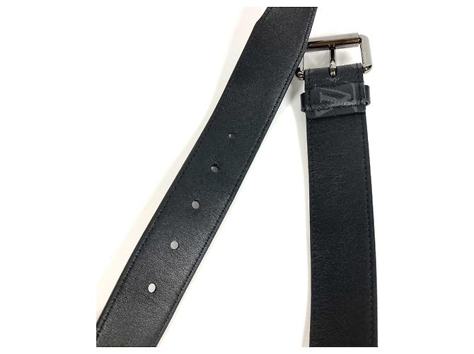 Louis Vuitton Monogram Eclipse Santur Signature Kette Gürtel Schwarz - Ansicht 10