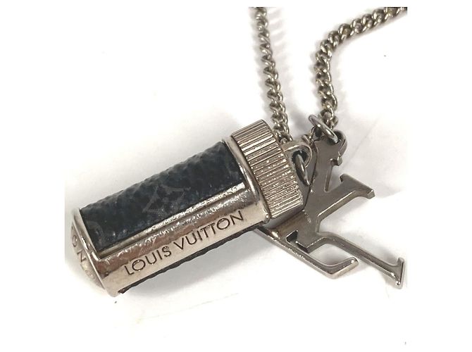 Collier Monogram Eclipse Louis Vuitton Noir Monogramme - vue 7