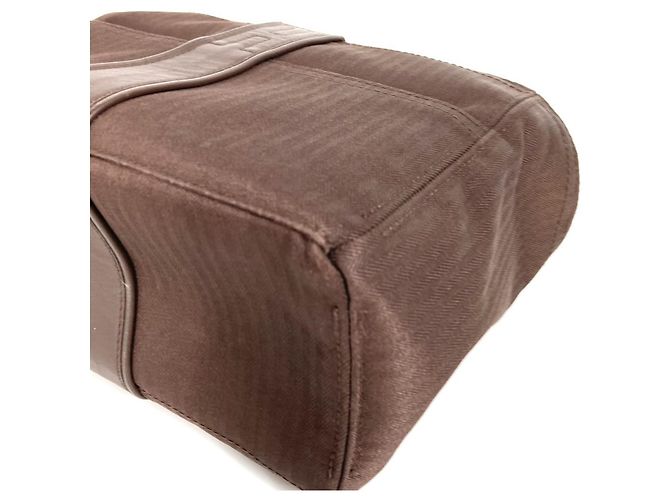 Borsa Clutch Multi-Pouch MM Creched Toilette Acapulco di Hermès Marrone - vista 10